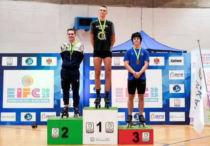 Premieră pentru Moldova: Maxim Caraion devine cel mai tânăr campion european la role