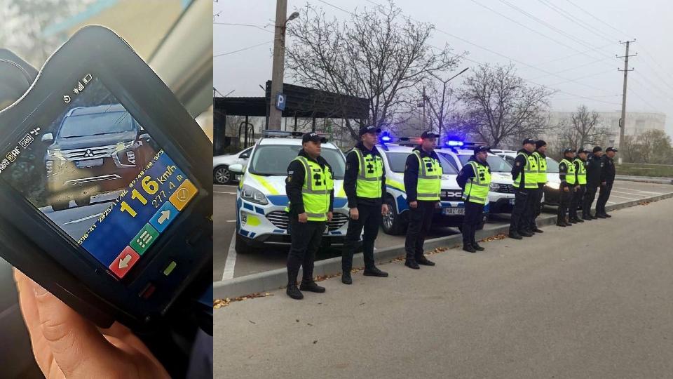 Viteză record în Cantemir: ce au depistat polițiștii în timpul controalelor