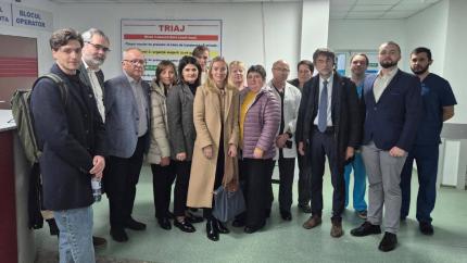 Spitalul Raional Cahul, vizitat de experți internaționali în cadrul Misiunii imPACT pentru controlul cancerului