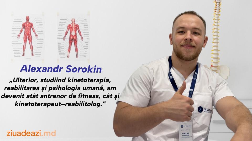 Alexandr Sorochin: „Kinetoterapia din Moldova crește”. Interviu despre provocări, oameni și tehnologiile viitorului