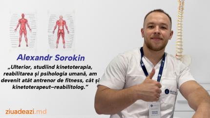 Alexandr Sorochin: „Kinetoterapia din Moldova crește”. Interviu despre provocări, oameni și tehnologiile viitorului