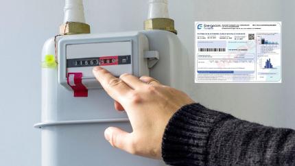 Energocom explică cum să corectezi factura la gaze dacă consumul real diferă de cel din contor