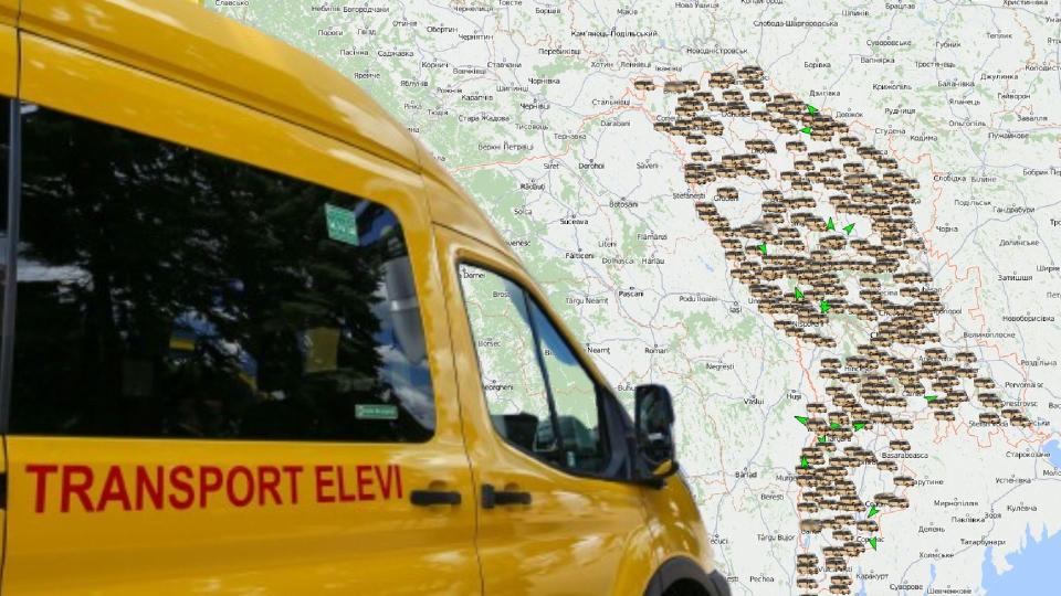 Toate autobuzele școlare au fost dotate cu dispozitive GPS
