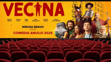 Комедия «Соседка» приезжает в Кагул: специальный показ 29 ноября во Дворце культуры