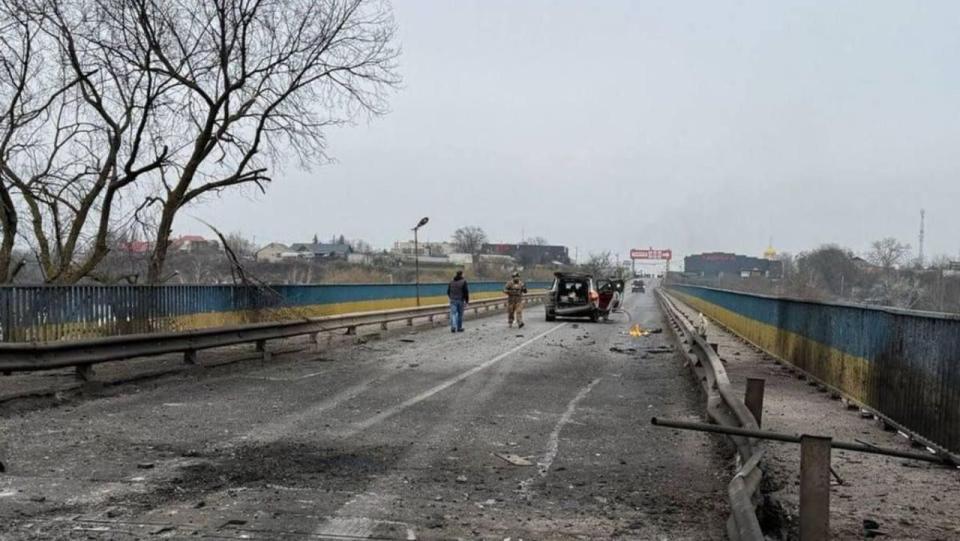 Podul de la Maiaki, singura legătură viabilă a Ucrainei peste Nistru, grav avariat în urma atacurilor rusești
