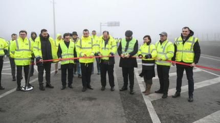 A fost deschis drumul de ocolire a orașului Vulcănești, modernizat pe traseul M3