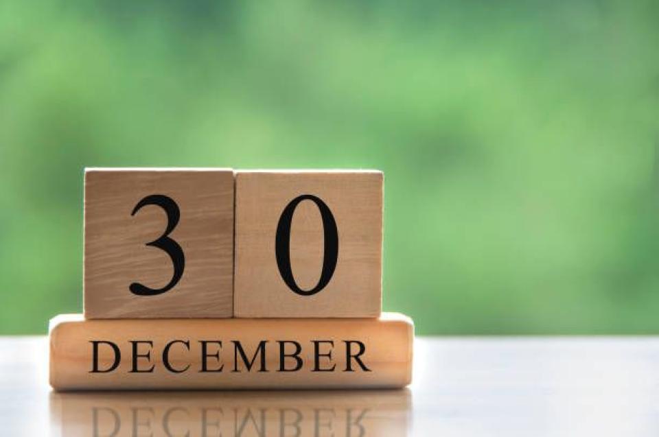 30 decembrie 2025 - ultima zi operațională pentru încasări și plăți bugetare