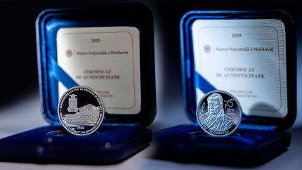 BNM pune în circulație noi monede comemorative