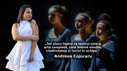 „Pe scenă am învățat cine sunt” – Andreea Cojocaru, Teatrul Studio „Masca” Cahul