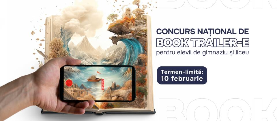 Ministerul Culturii anunță lansarea Concursului Național de Book Trailer-e pentru elevii din Republica Moldova
