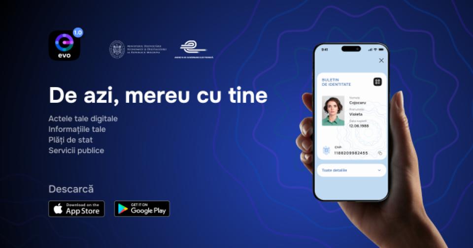 EVO devine poarta unică de acces la serviciile publice din Republica Moldova