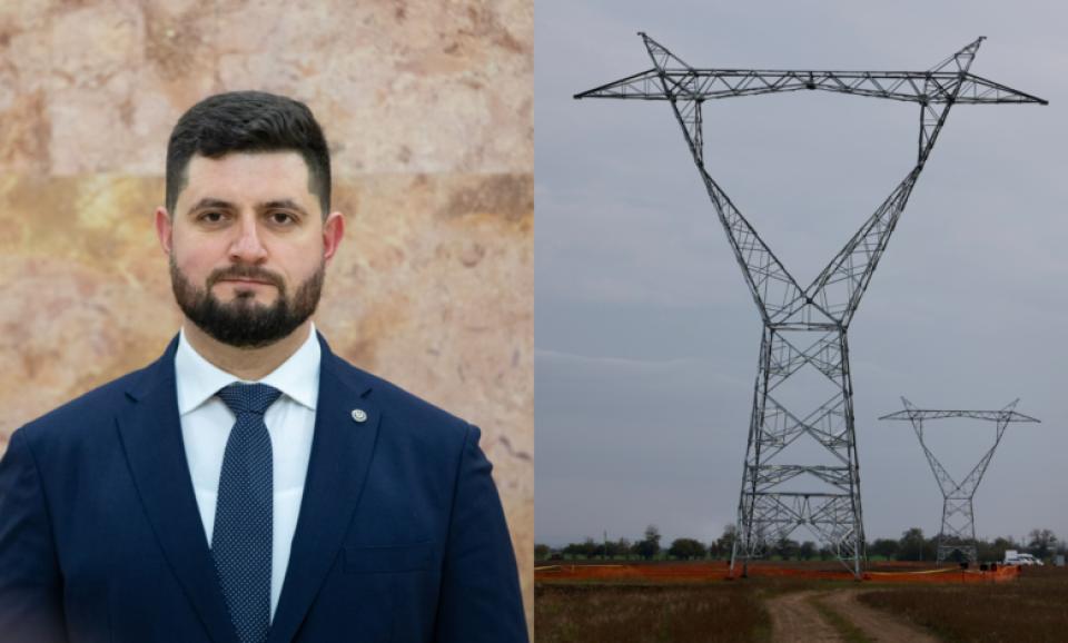 Ministrul Energiei: „Spre sfârșitul lui februarie, primii kilowați vor circula pe linia Vulcănești–Chișinău”