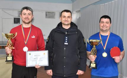 Competiție de tenis de masă între polițiștii de frontieră din sudul țării