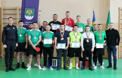 Campionatul Poliției de Frontieră la tenis de masă 2026: 54 de participanți și locul 1 pentru regiunea Sud