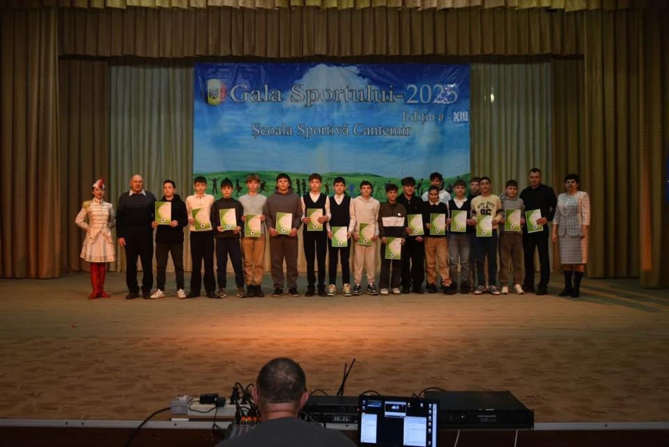 Excelența sportivă celebrată la Gala Sportului 2025 – Cantemir