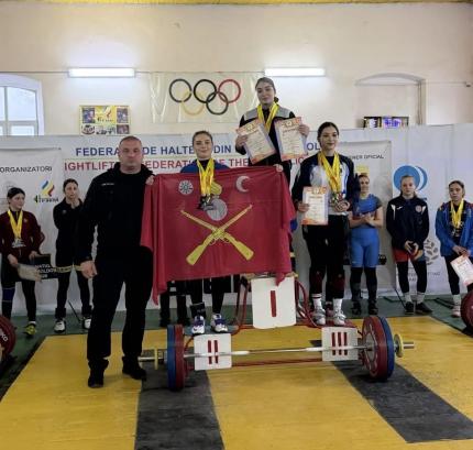 Angajată DR Sud a IGC – vicecampioană la Campionatul Republicii Moldova la Haltere