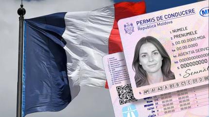 Moldovenii din Franța vor putea preschimba permisul auto fără examene, începând cu 1 martie