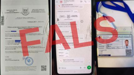 STOP FALS! Serviciul Fiscal de Stat cheamă la vigilență în contextul circulației unor documente dubioase cu utilizarea identității instituției