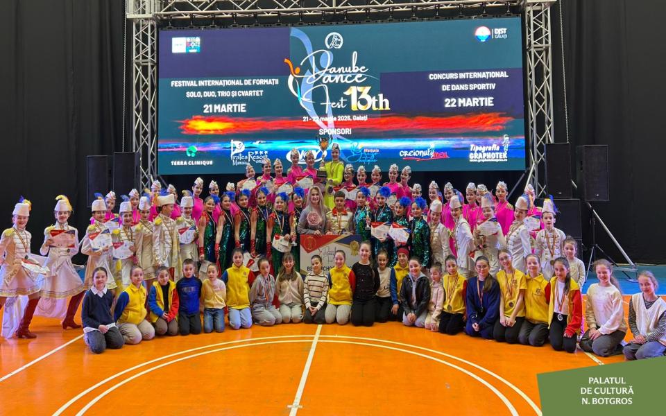 „Viitorul aparține tinerilor”: Iuventa din Cahul a cucerit Grand Prix-ul la Danube Dance Fest 2026