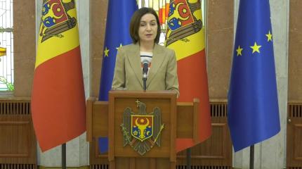 Maia Sandu avertizează: Criza energetică poate genera „efecte mari pentru economie” dacă prețurile nu se stabilizează