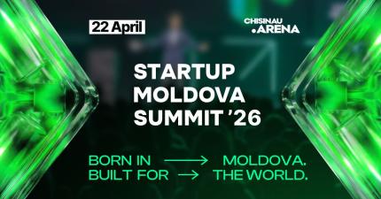 Startup Moldova Summit revine în 2026 cu cea mai amplă ediție: 2.000 de participanți, 60 de speakeri internaționali și miza de 1.000.000 USD 