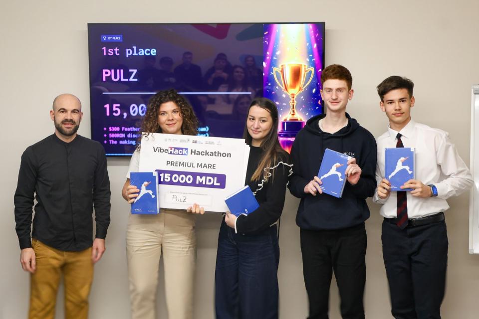 Aplicații pentru seniori, educație și sănătate mintală: ce au dezvoltat participanții VibeHack, la Inotek