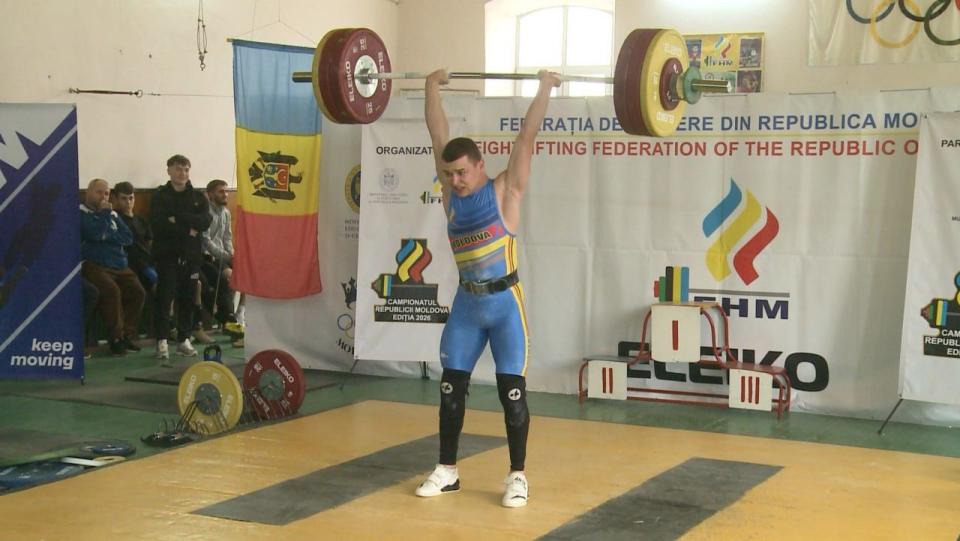 Ion Badanev, campion național și nou record european U20 stabilit la Cahul