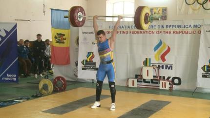 Ion Badanev, campion național și nou record european U20 stabilit la Cahul