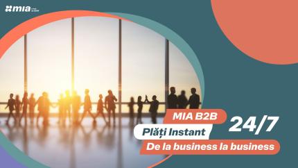 MIA Plăți Instant, creată de BNM, devine disponibilă pentru transferuri între companii (B2B)