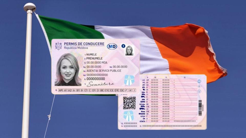 Permisele de conducere emise în Republica Moldova vor fi recunoscute în Irlanda