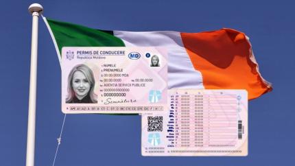 Permisele de conducere emise în Republica Moldova vor fi recunoscute în Irlanda