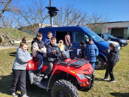 Elevii de la Liceul „Dimitrie Cantemir” din Cahul au descoperit activitatea polițiștilor de frontieră