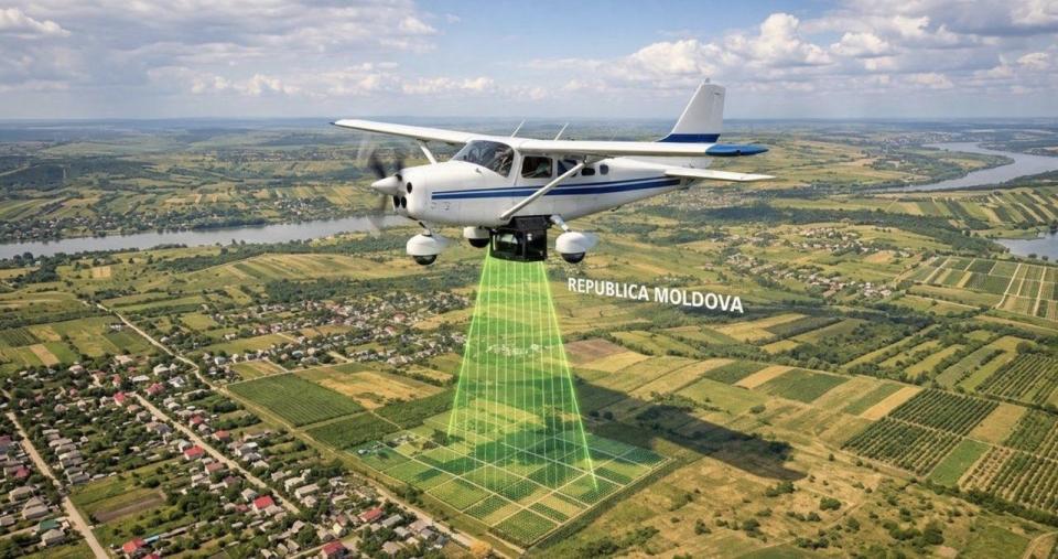 Zboruri de fotografiere aeriană până pe 30 aprilie. Se actualizează hărțile țării