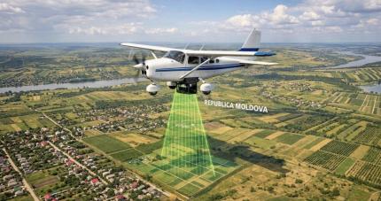 Zboruri de fotografiere aeriană până pe 30 aprilie. Se actualizează hărțile țării