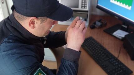 Permis de conducere cu semne de falsificare, depistat la PTF Giurgiulești–Galați