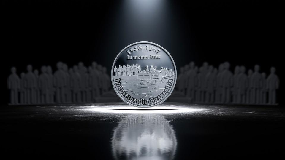 BNM lansează moneda comemorativă „In memoriam: Foametea din Basarabia 1946-1947”