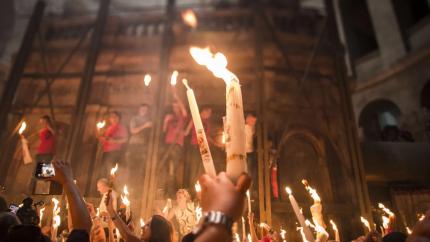 Mitropolia Basarabiei va aduce Focul Haric în Moldova pe cale terestră