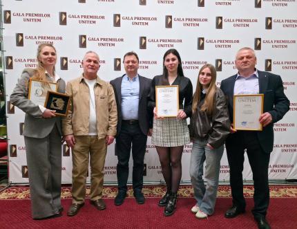 Trei premii UNITEM pentru actorii teatrului „B.P. Hașdeu” din Cahul