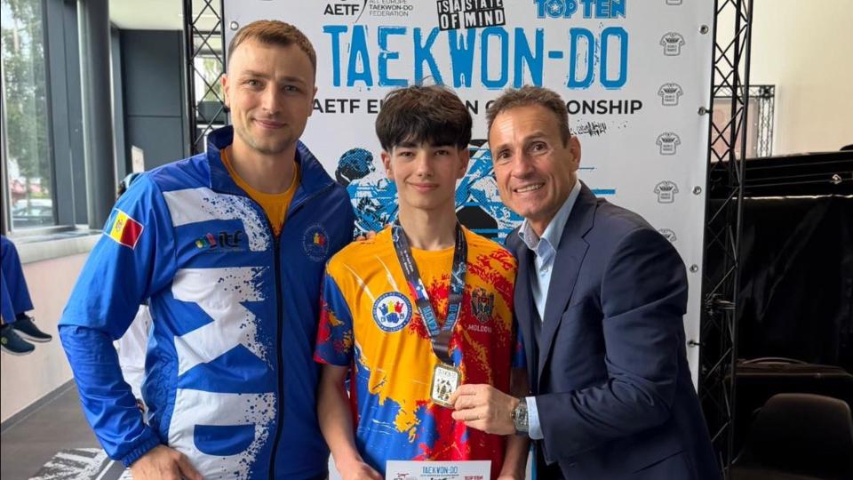 Cristi Tanas-campion european la Taekwon-Do ITF 2026