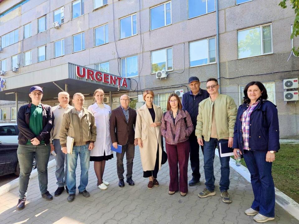 Vizită de lucru la Spitalul Raional Cahul: proiectul INSPIREE intră în etapa de evaluare