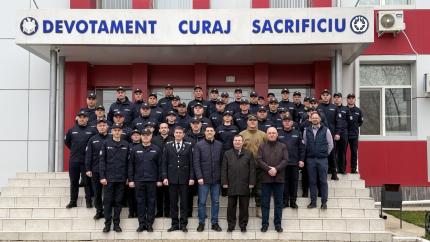 Salvatorii din Cahul, omagiați de Ziua profesională: ceremonie solemnă cu oficiali locali și distinși invitați