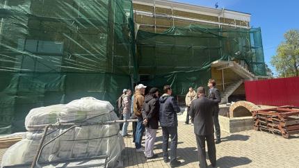 Construcția noului sediu al Teatrului „B.P. Hasdeu” din Cahul avansează: investiție de 800.000 de euro din partea României