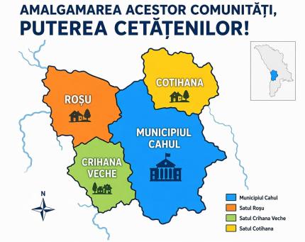 Советник Ренца предлагает объединить Рошу и Крихана-Веке с городом Кахул