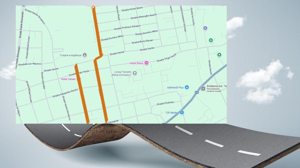 Două străzi care leagă str. I. Spirin de I.L. Caragiale ar urma să fie reparate. Primăria Cahul caută proiectant