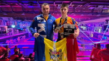 Sergiu Păduraru, vicecampion european la Taekwon-Do ITF din Slovenia 2026
