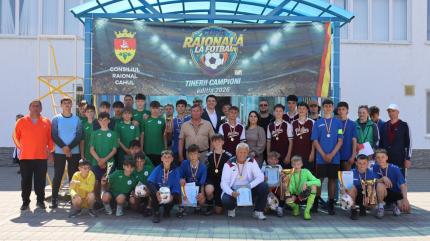 Cupa Raională „Tinerii Campioni” a reunit aproximativ 200 de elevi pe stadioanele din raionul Cahul
