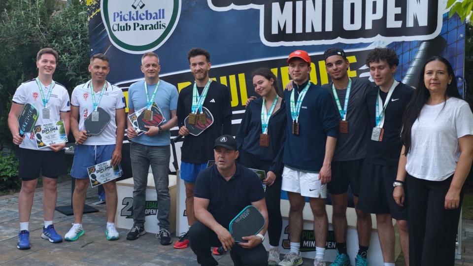 Primul turneu internațional și prima medalie pentru Pickleball Cahul