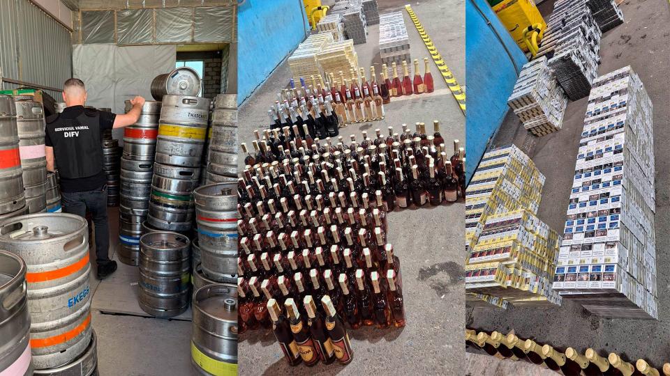 Контрабанда сигарет и алкоголя, пресеченная таможенниками и прокурорами PCCOCS: товары предназначались, в том числе, для рынка Италии