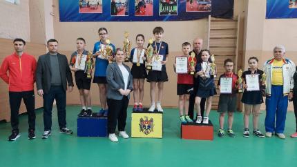 Polina Stoica, medalie de aur și alte două podiumuri la competiția națională de tenis de masă