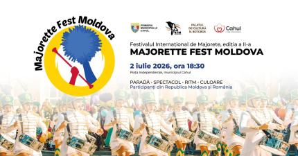 Parade, muzică și show artistic la „Majorette Fest Moldova” 2026 